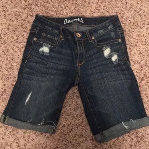 Aeropostale Denim Bermuda Shorts
